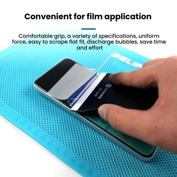 SUNSHINE SS-064F Mobile Phone Tablet PCs Protective Film Scraper Hydrogel Film Screen Scraper Card