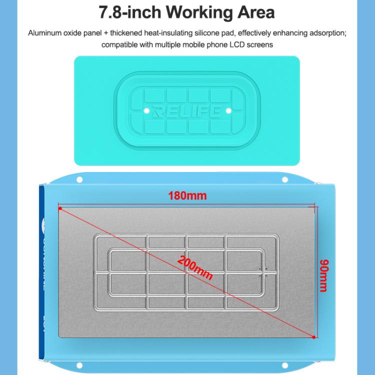 SUNSHINE LS1 Mobile Phone LCD Screen Repair Heated Separator Curved Straight Screen Frame Removal Machine