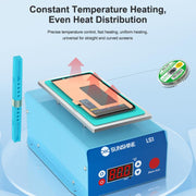 SUNSHINE LS1 Mobile Phone LCD Screen Repair Heated Separator Curved Straight Screen Frame Removal Machine