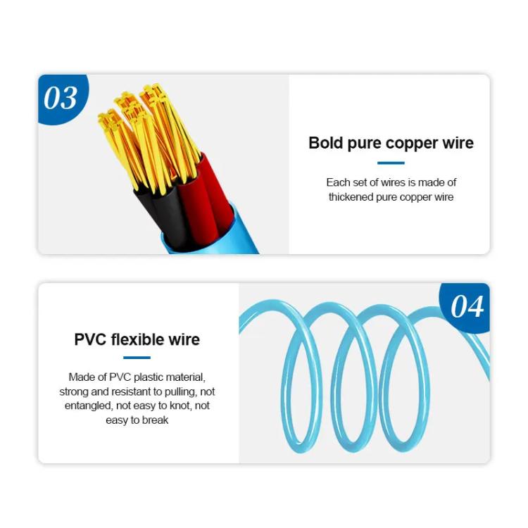 SUNSHINE iBoot C For Android 8V High Voltage Power Supply Test Boot Line Cell Phone Repair Tool Battery Cable HW Boot Cable