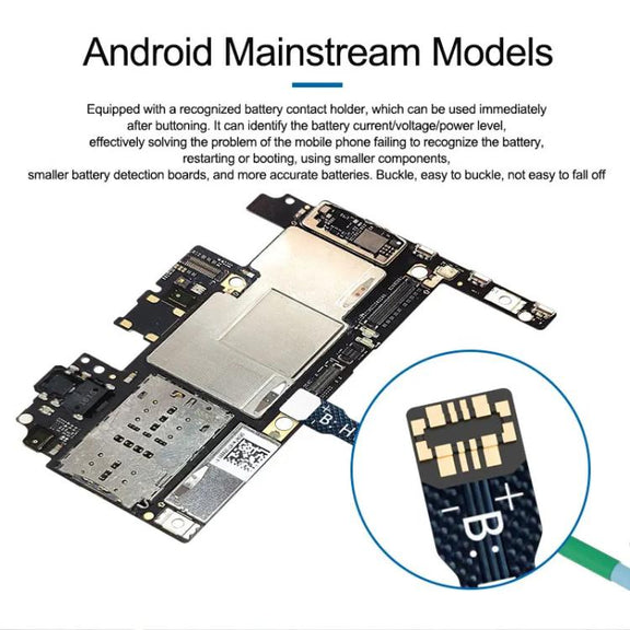 SUNSHINE iBoot C For Android 8V High Voltage Power Supply Test Boot Line Cell Phone Repair Tool Battery Cable HW Boot Cable