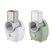 CY-661 3-in-1 Kitchen Multifunctional Roller Electric Vegetable Cutter, Spec: White Wireless Model