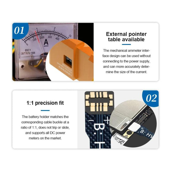 SUNSHINE iBoot D For iPhone Android Power Cable Mobile Phone Repair Tool Battery Power Test Boot Cable