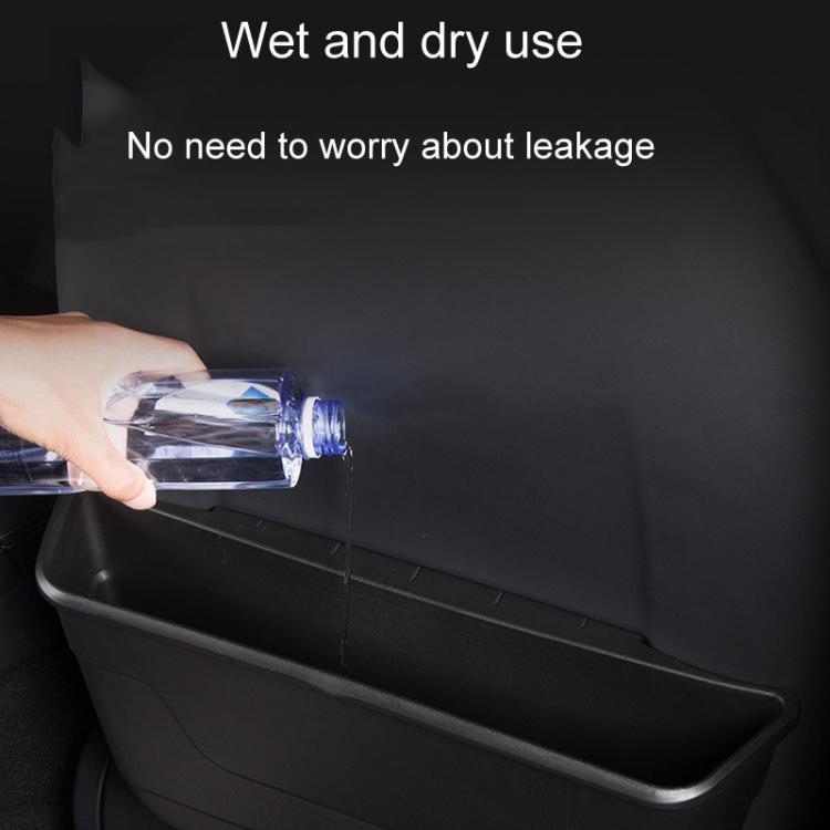 For Tesla New Model 3 Car Seat Rear Wet And Dry Storage Boxes