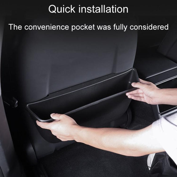 For Tesla New Model 3 Car Seat Rear Wet And Dry Storage Boxes
