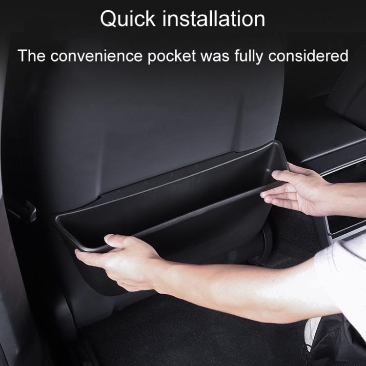 For Tesla Model 3 / Y Car Seat Rear Wet And Dry Storage Boxes
