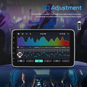 4+64G 10 Inch Android 13.0 Universal Player Car Reversing Center Control Integrated Machine(Standard)
