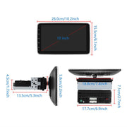 4+64G 10 Inch Android 13.0 Universal Player Car Reversing Center Control Integrated Machine(Standard)