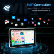 4+64G 10 Inch Android 13.0 Universal Player Car Reversing Center Control Integrated Machine(Standard)