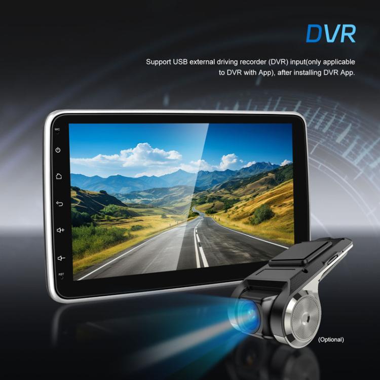 4+64G 10 Inch Android 13.0 Universal Player Car Reversing Center Control Integrated Machine(Standard)