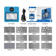 SUNSHINE SS-T12B 13 In 1 Mobile Phone Motherboard Smart Repair Heating Platform Kit Support IP7G-16PM/Android Universal