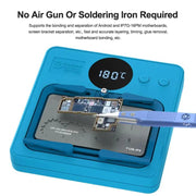 SUNSHINE SS-T12B 13 In 1 Mobile Phone Motherboard Smart Repair Heating Platform Kit Support IP7G-16PM/Android Universal