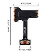 For Xiaomi M365 / 1S Electric Scooter BMS Soft Board Circuit Board Edge Bar Battery Protection Panel(Black)