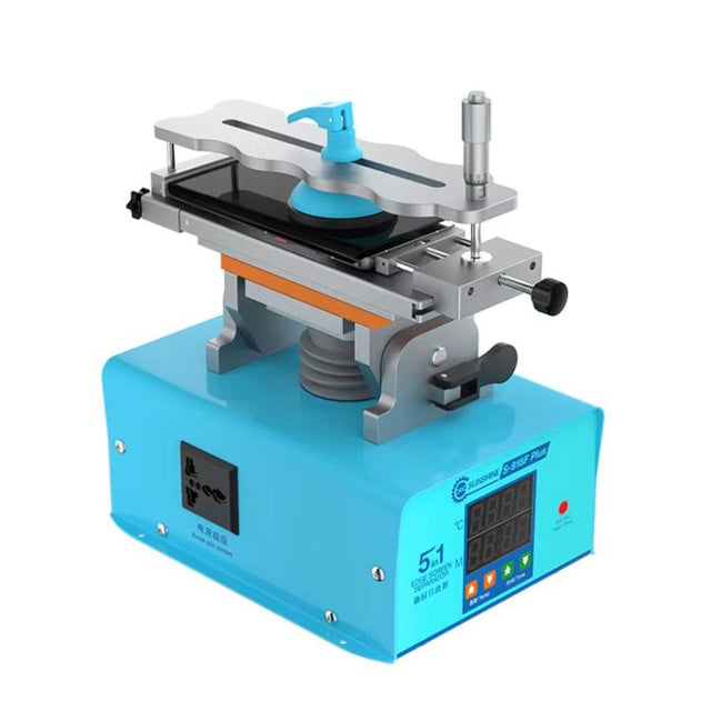 SUNSHINE S-918F Plus 5 In 1 Curved Screen Separator Mobile Phone LCD Screen Repair Separator Heating Platform(EU Plug)
