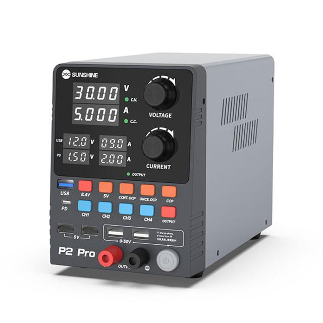 SUNSHINE P2 Pro SUNSHINE P2 Pro 330W Intelligent DC Voltage Regulator Power Supply Toroidal Transformer 30V 5A Output Repair Tool