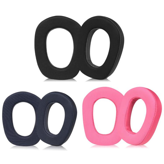 For Logitech G435 Headset 1pair Cool Leather Earpads Earmuffs Sponge Cover(Black)