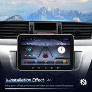 7 inch Horizontal Screen Android 13.0 Single Spindle Universal Car Multimedia Player, Style: Standard+Camera+Mic