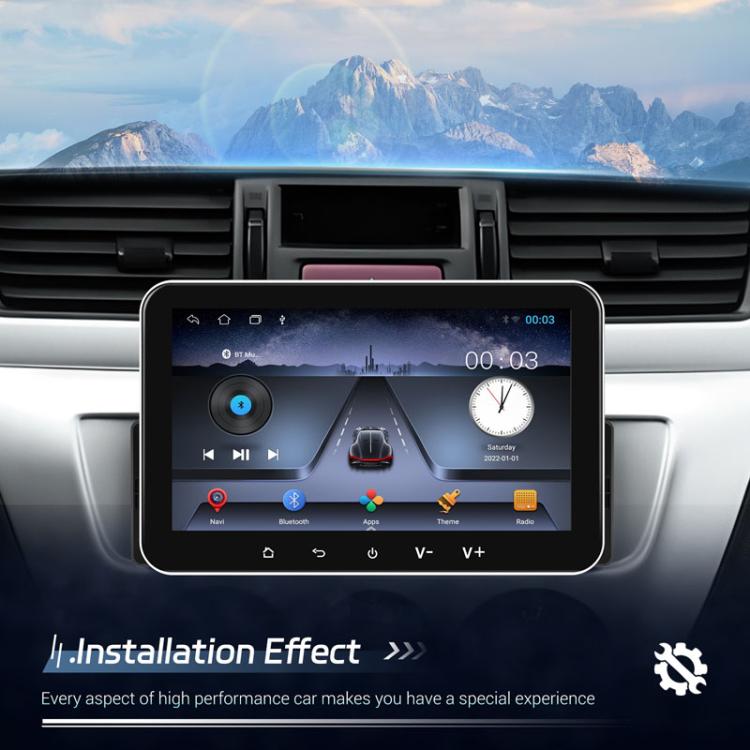 7 inch Horizontal Screen Android 13.0 Single Spindle Universal Car Multimedia Player, Style: Standard