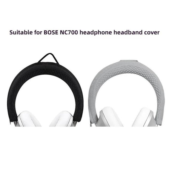For BOSE NC700 Headphone Knitted Headbeam Cover Headband Protective Cushion(Gray)