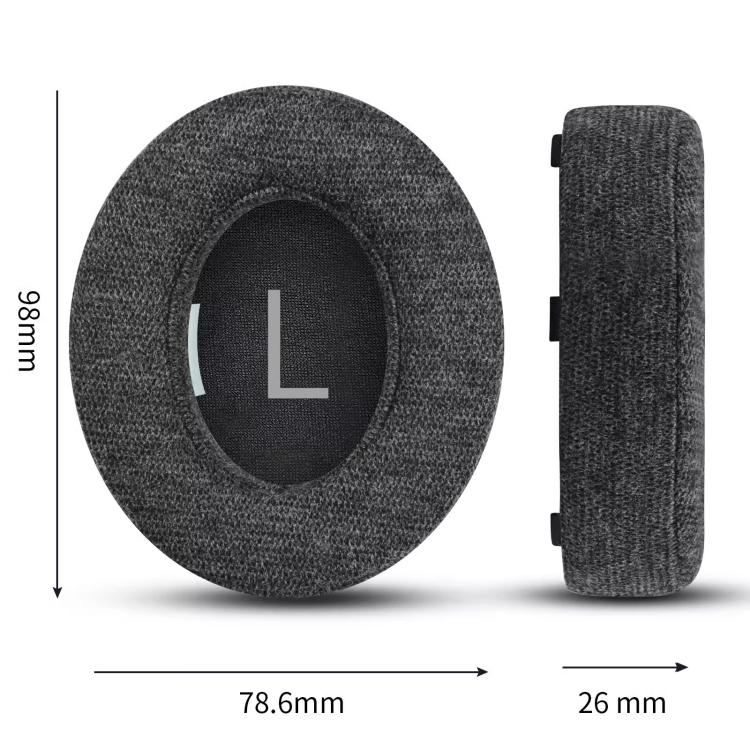 For Bose NC700 Headphones 1pair Cotton Earpads Earmuffs Sponge Cover(Gray)