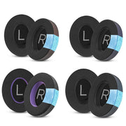 For Bose NC700 Headphone 1pair Ice Gel Ear Pads Earmuffs Protective Cover(Breathable Mesh Black Purple)