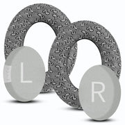 For BOSE NC700 Headphone 1pair Ear Pads Musical Note Design Cloth Ear Cushions(Gray)