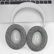 For BOSE NC700 Headphone 1pair Ear Pads Musical Note Design Cloth Ear Cushions(Gray)