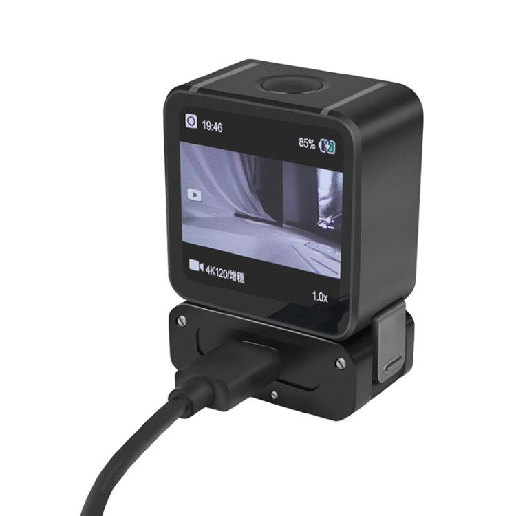 For DJI Osmo Action 2 Camera Magnetic Charging Base with 1/4 Inch & Arri Hole, Spec: Only Base