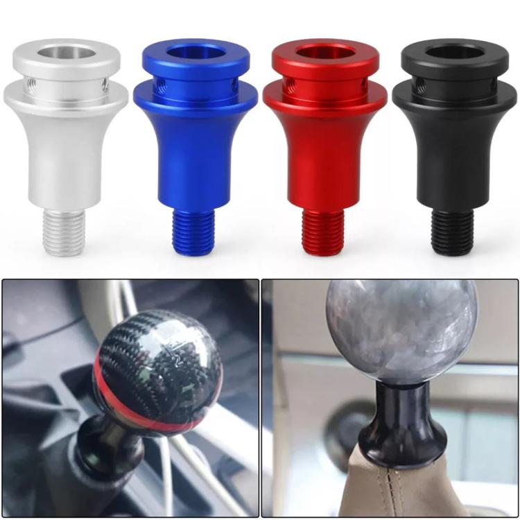 For M12 x 1.25 Car Modified Gear-Head Thread Converter Gear Lever Adapter(Black)