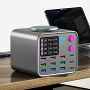 MaAnt DianBa No.2 USB Multi-port Mobile Phone Repair Desktop Charging Station EU Plug