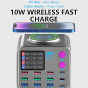 MaAnt DianBa No.2 USB Multi-port Mobile Phone Repair Desktop Charging Station EU Plug
