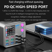 MaAnt DianBa No.2 USB Multi-port Mobile Phone Repair Desktop Charging Station EU Plug