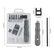 18 In 1 Multifunctional Combination Retractable Dual-purpose Screwdriver Set Iso-U Phillips Screwdriver Repair Tools