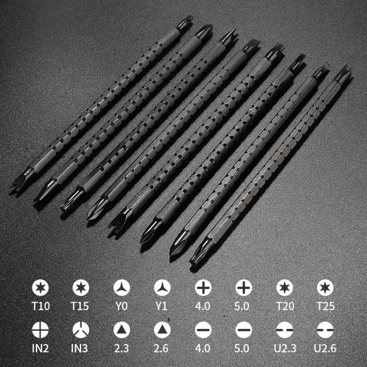 18 In 1 Multifunctional Combination Retractable Dual-purpose Screwdriver Set Iso-U Phillips Screwdriver Repair Tools