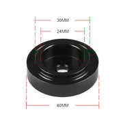 Car Tuning Accessories Rear Wiper Arm Plug Cover For Honda / Mazda / Volvo(Black)