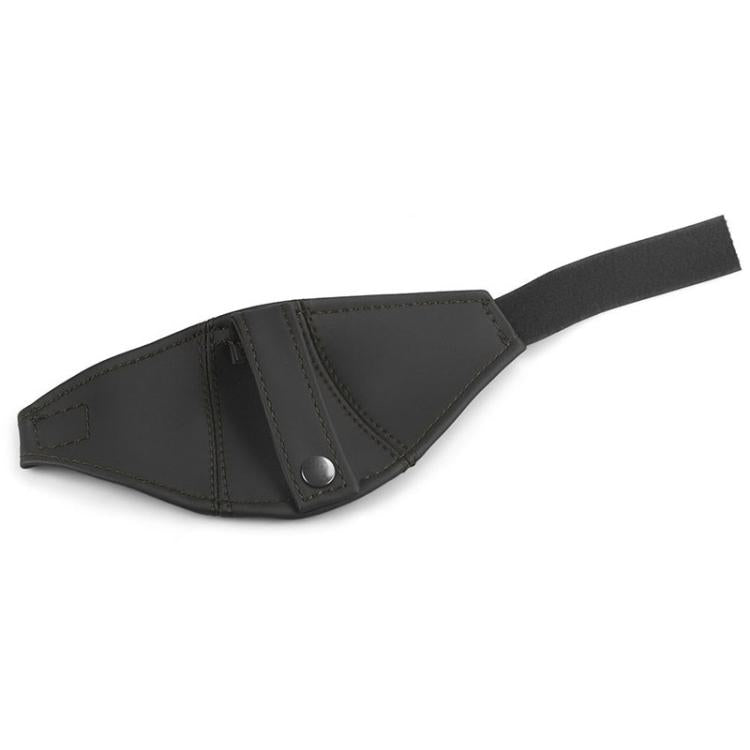 Car Seat Safety Belt Buckle Racing Car Seat Belt Limiter Guard(Leather Black Line)