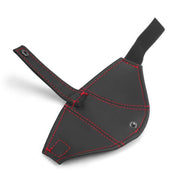 Car Seat Safety Belt Buckle Racing Car Seat Belt Limiter Guard(Leather Black Line)