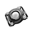 For AirTag Tracker Waterproof Protective Case Puppy Kitten Collar Metal Buckle Model Protective Cover(Black+White PC) - Other by PMC TechLife | Online Shopping South Africa | PMC TechLife | Buy Now Pay Later Mobicred