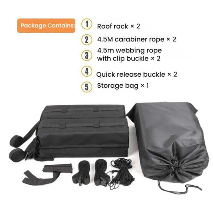 Car Roof Non-slip Luggage Surfboard Strap Soft Rack