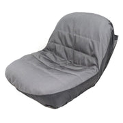 50x35x40cm Tractor Lawn Mower Oxford Cloth Seat Cover(Gray)