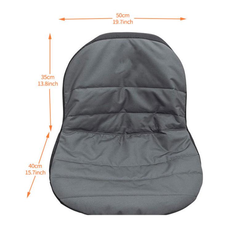 50x35x40cm Tractor Lawn Mower Oxford Cloth Seat Cover(Gray)