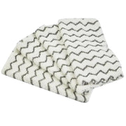 2pcs /Pack Rag Mop Pad for Shark Steam Pocket Mop S3501 S3901 S3550 S3601(White)