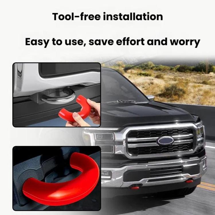 For Ford/Toyota Trailer Hitch Protection Ccover(Blue)