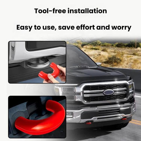 For Ford/Toyota Trailer Hitch Protection Ccover(Red)