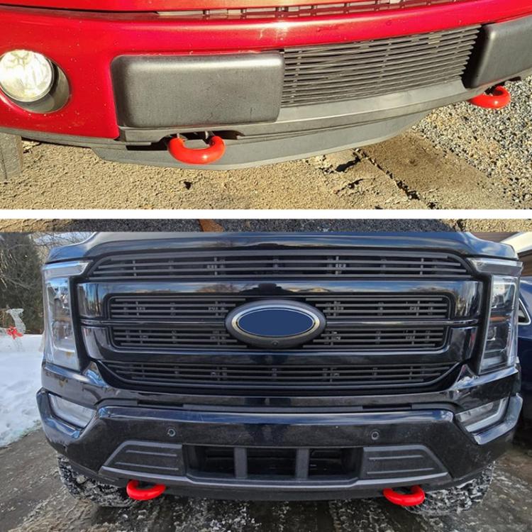 For Ford/Toyota Trailer Hitch Protection Ccover(Red)