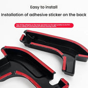 For Jeep Wrangler JL Rear Window Cable Decorative Cover(Black)