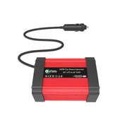 Gurxun Dual USB+Dual Type-C Charging Port Modified Square Wave Car Inverter, Spec: DC12V to AC220V Universal Plug