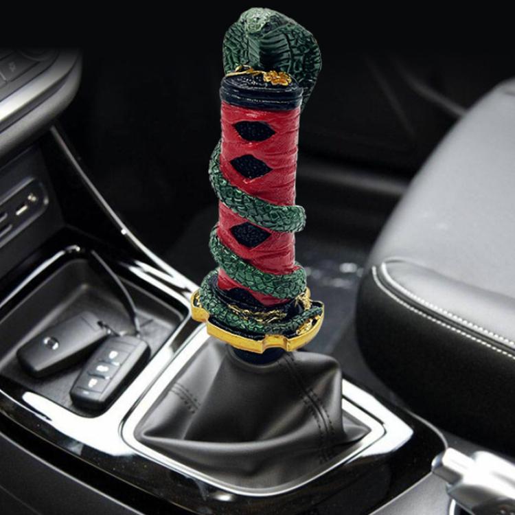 Universal Car Short Cobra Gear Knob Modification(Green)