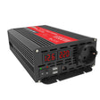 Gurxun 1500W Dual USB Fast Charger Dual Digital Display Pure Sine Wave Inverter, Spec: EU Plug 12V To 220V - free shipping - PMC TechLife - Order now!