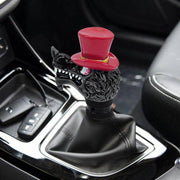 Wolf Head Detachable Car Manual Gear Lever Modification(Green)